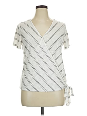 Bobeau Short Sleeve Top (view 1)