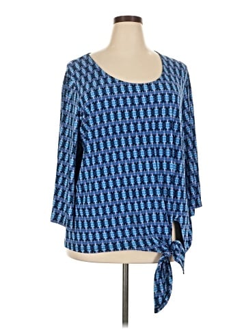 Rafaella 3/4 Sleeve Blouse (view 1)