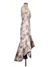 Lulus 100% Polyester Floral Silver Cocktail Dress Size XS - photo 4