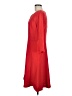 Ann Taylor 100% Polyester Solid Red Casual Dress Size 8 - photo 5