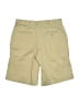 Lands' End 100% Cotton Solid Tan Khaki Shorts Size 12 - photo 2