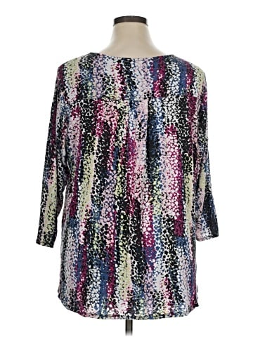 Philosophy Republic Clothing 3/4 Sleeve Blouse (view 2)