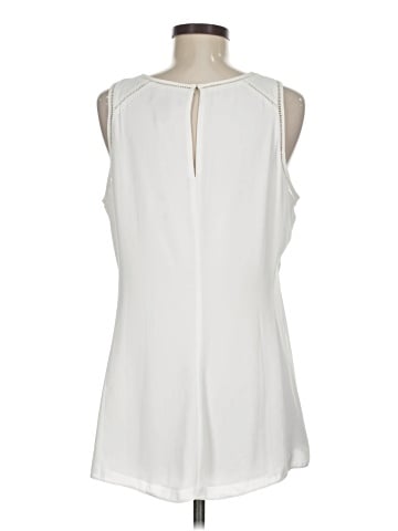 White House Black Market Sleeveless Blouse (view 2)