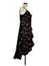 No Boundaries 100% Polyester Stars Black Cocktail Dress Size 11 - 12 - photo 4