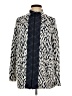 Nic + Zoe Chevron-herringbone Blue Coat Size L - photo 1