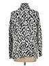 Nic + Zoe Chevron-herringbone Blue Coat Size L - photo 2