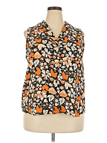 Who What Wear Sleeveless Blouse (view 1)