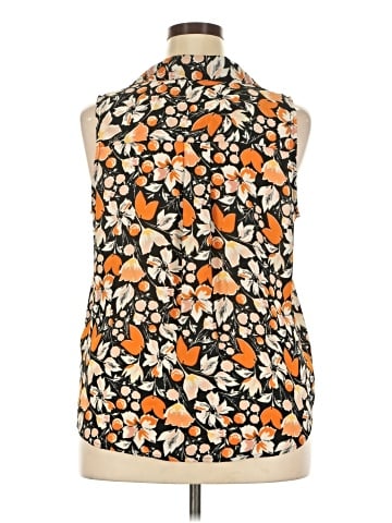 Who What Wear Sleeveless Blouse (view 2)