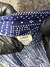 Roxy 100% Viscose Paisley Blue Shorts Size L - photo 4