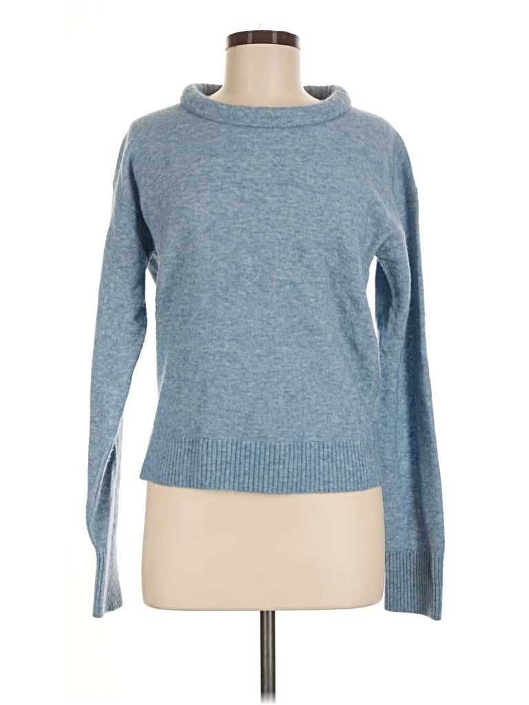 Pre-owned Helmut Lang Turtleneck Sweater In Blue