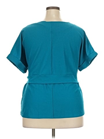 Dana Buchman Short Sleeve Blouse (view 2)