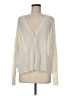 Central Park West 100% Linen Ivory Cardigan Size M - photo 1