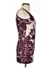 Studio Y Damask Floral Graphic Jacquard Paisley Tropical Burgundy Sleeveless Top Size XS - photo 4