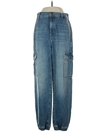 Madewell Cargo Jogger Jeans in Leegate Wash (view 1)