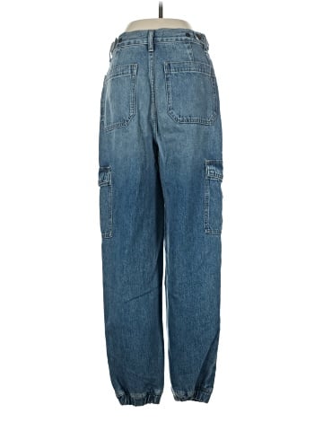 Madewell Cargo Jogger Jeans in Leegate Wash (view 2)