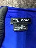 City Chic 100% Polyester Blue 3/4 Sleeve Blouse Size 22 Plus (XL) - photo 7