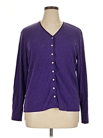 Worthington Long Sleeve Blouse (view 1)