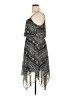 No Boundaries Paisley Black Casual Dress Size XL - photo 5