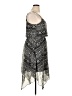 No Boundaries Paisley Black Casual Dress Size XL - photo 4
