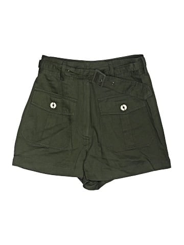 Red Carter Cargo Shorts (view 1)