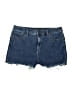 Express Blue Denim Shorts Size 12 - photo 1