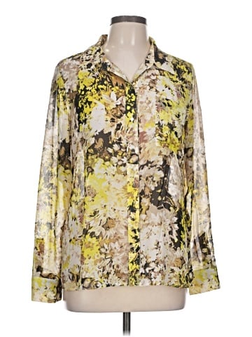 Liz Claiborne Long Sleeve Blouse (view 1)