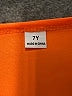 Unbranded 100% Polyester Solid Orange Dress Size 7 - photo 3