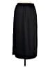 Gap 100% Polyester Solid Black Casual Skirt Size M (tall) - photo 2