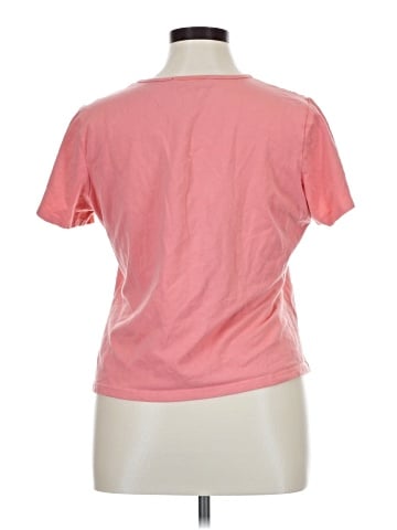 Denim & Co Short Sleeve T-Shirt (view 2)