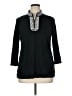 Rafaella 100% Cotton Black Cardigan Size XL - photo 1