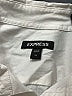 Express Solid Ivory Long Sleeve Button-Down Shirt Size XL - photo 7