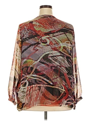 Cj Banks Long Sleeve Blouse (view 2)