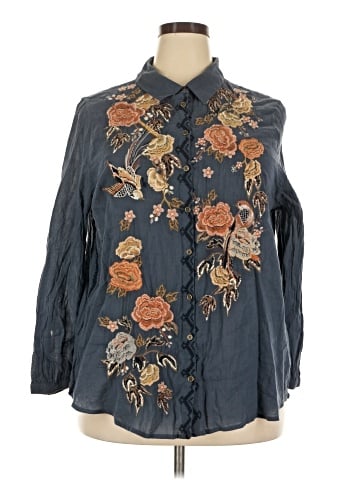 Sundance Long Sleeve Blouse (view 1)
