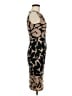 Phase Eight Graphic Brown Cocktail Dress Size 6 - photo 4