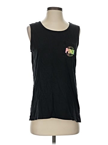 Victoria's Secret Pink Sleeveless T-Shirt (view 1)