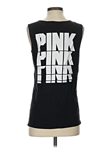 Victoria's Secret Pink Sleeveless T-Shirt (view 2)