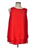 The Limited 100% Polyester Red Sleeveless Top Size L - photo 1