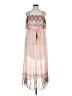 Wardrobe 100% Polyester Pink Casual Dress Size XL (estimated) - photo 1