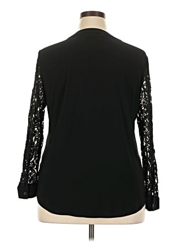 Kasper Long Sleeve Blouse (view 2)