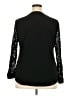 Kasper Black Long Sleeve Blouse Size XL - photo 2