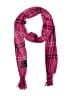Cejon 100% Acrylic Plaid Pink Scarf One size - photo 1