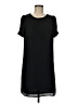 Soprano Solid Black Casual Dress Size M - photo 1