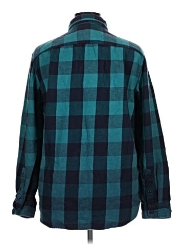 American Eagle Outfitters Long Sleeve Button-Down Shirt (view 2)