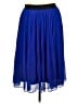 Torrid 100% Polyester Solid Blue Formal Skirt Size 1X Plus (1) - photo 1