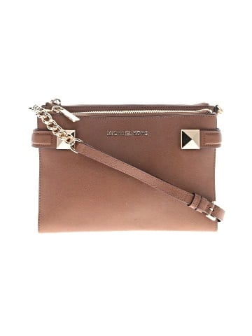 MICHAEL Michael Kors Leather Crossbody Bag (view 1)
