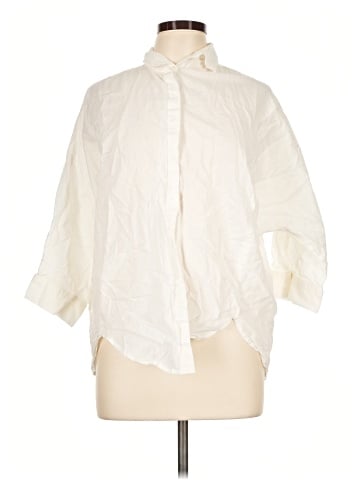 Ann Taylor LOFT Outlet 3/4 Sleeve T-Shirt (view 1)