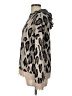 Fate Animal Print Silver Pullover Sweater Size L - photo 5