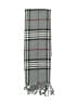 V.Fraas 100% Acrylic Plaid Gray Scarf One size - photo 2