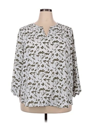 Monday Fun 3/4 Sleeve Blouse (view 1)