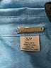 Magaschoni 100% Linen Blue 3/4 Sleeve Button-Down Shirt Size S - photo 7